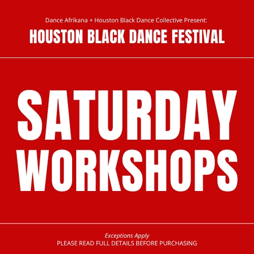 Saturday Workshops (August 31)