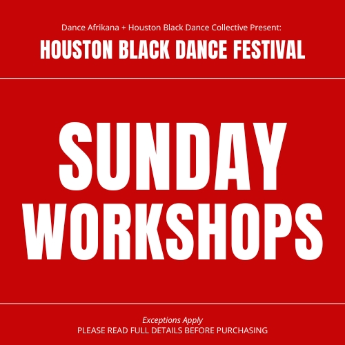 Sunday Workshops (September 1)